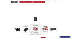 Desktop Screenshot of kmex.com.br